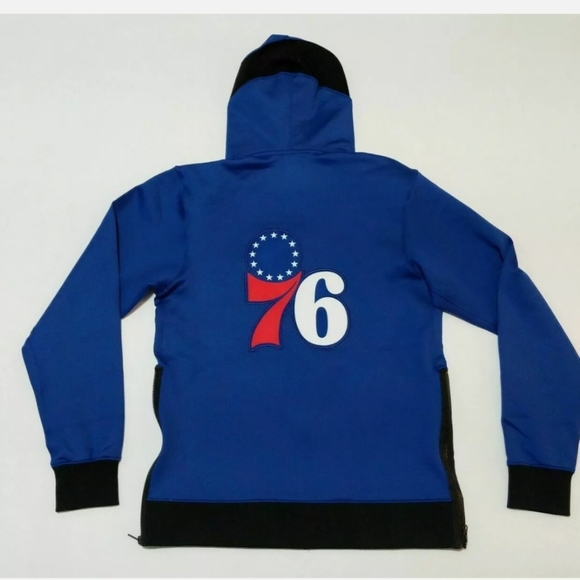 Nike Therma Flex Philadelphia 76ers Embroidered Full Zip Jacket CN4052-495 Sz XL - Picture 8 of 9